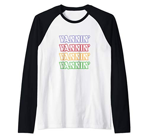 VANNIN Retro Van Vanner Vanning Nation Raglan Baseball Tee