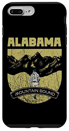 iPhone 7 Plus-8 Plus Alabama Vintage Mountain Bound Outdoors Hiking Souvenir Case