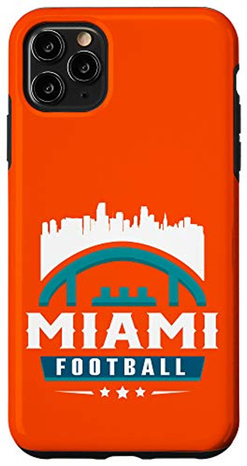 iPhone 11 Pro Max Classic Miami Football Stars City Skyline Case iPhone 11 Pro Max Classic Miami Football Stars City Skyline Case