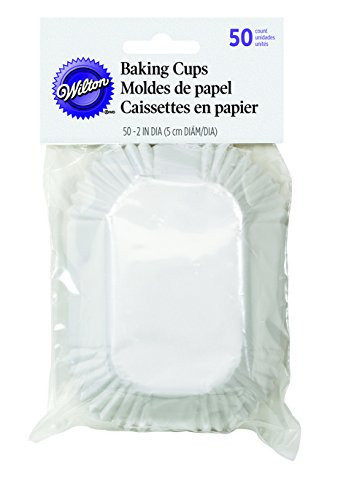 Wilton Petite Loaf Baking Cups, White (415-450)