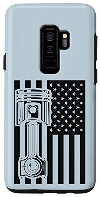 Galaxy S9- American Flag Car Engine Piston Vintage Classic Car Guy Gift Case Galaxy S9- American Flag Car Engine Piston Vintage Classic Car Guy Gift Case