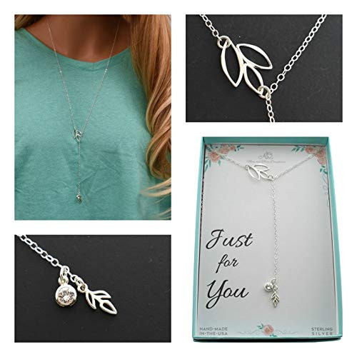 Swarovski Crystal Lariat Necklace 