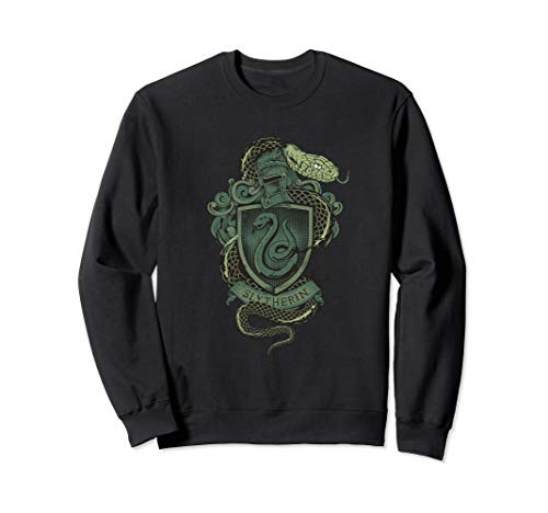Harry Potter Slytherin Snake Crest Sweatshirt