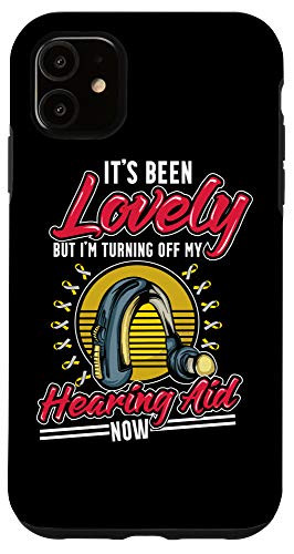 iPhone 11 Deaf Awareness Turn Off Deafness Hearing Loss Warrior Case