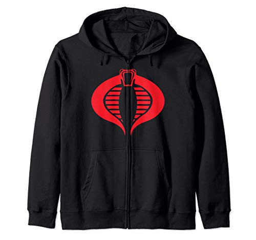 G-I- Joe Cobra Logo Zip Hoodie G-I- Joe Cobra Logo Zip Hoodie