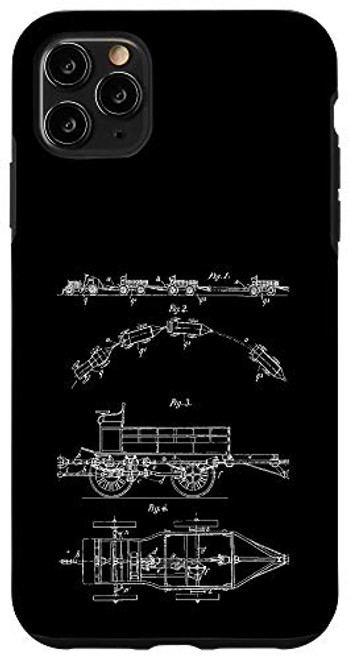 iPhone 11 Pro Max Vintage Steam Engine Locomotive Model Train Railroad Case iPhone 11 Pro Max Vintage Steam Engine Locomotive Model Train Railroad Case