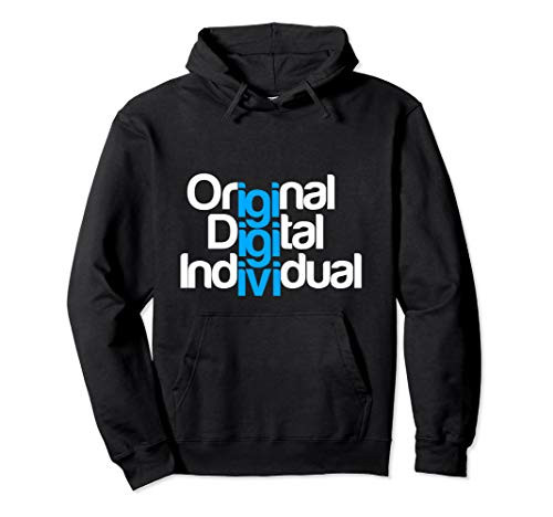 Original Digital Individual Pullover Hoodie