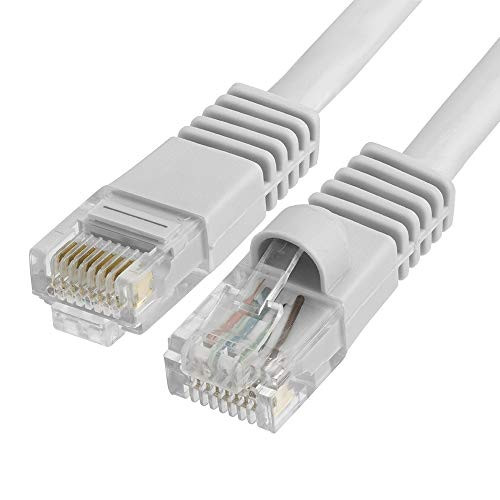 Cmple - RJ45 CAT5 CAT5E ETHERNET LAN NETWORK CABLE - 3 FT Gray