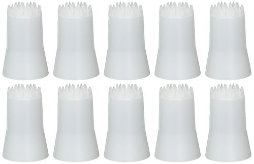 Flavortools 7-Star No.2012 Specialty Icing Tips, Bundle of 10
