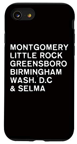 iPhone SE -2020- - 7 - 8 Civil Rights Movement Inspirational Black History Month Case