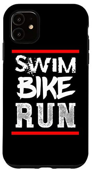 iPhone 11 Triathlon Saying - Motivation Present - Swim Bike Run Quote Case iPhone 11 Triathlon Saying - Motivation Present - Swim Bike Run Quote Case