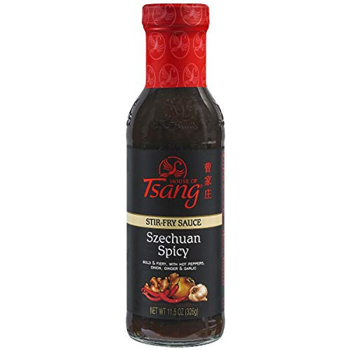 House of Tsang Szechuan Spicy Stir Fry Sauce 11-5 Ounce House of Tsang Szechuan Spicy Stir Fry Sauce 11-5 Ounce
