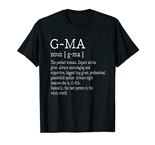 G-Ma Definition Grandma Mother Day Gifts Women T-Shirt G-Ma Definition Grandma Mother Day Gifts Women T-Shirt
