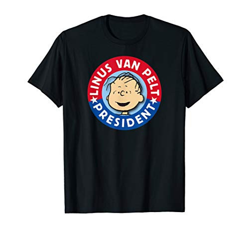 Peanuts Linus Van Pelt for President T-Shirt