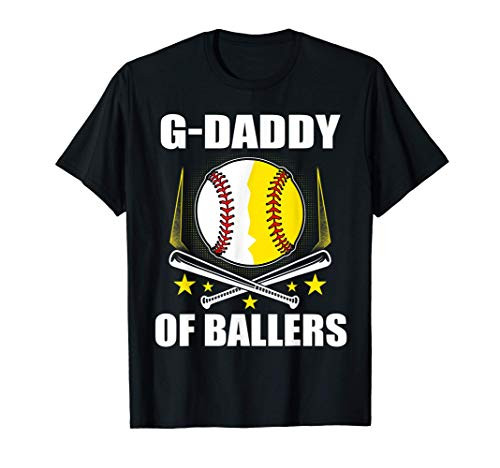 G-daddy Baseball Softball Of Ball Fathers Mothers Day T-Shirt
