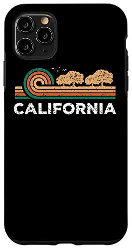 iPhone 11 Pro Max Vintage California Sunset Woods Outdoors Souvenir Case
