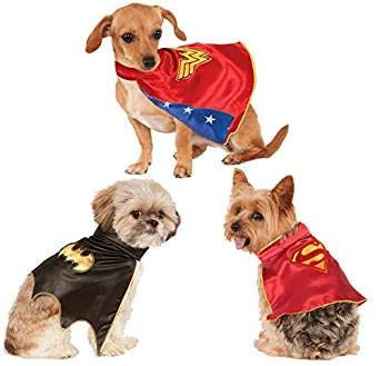 Superhero Capes for Pets  by Rubies -Batman-Superman LARGE-