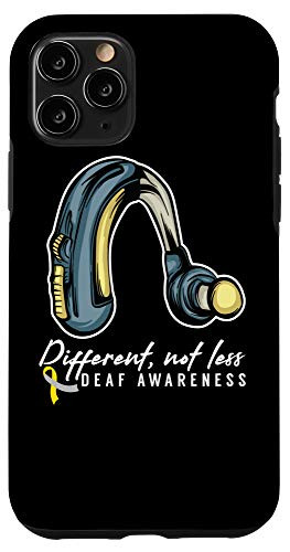 iPhone 11 Pro Deaf Awareness Less Deafness Hearing Loss Warrior Case