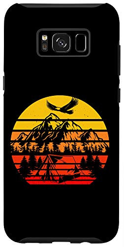 Galaxy S8- Vintage Camping Mountain Outdoor Adventure Retro Camper Case