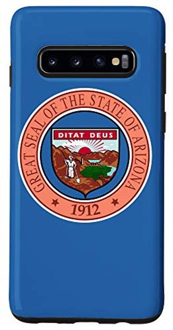 Galaxy S10 State of Arizona Seal Flag - I Love my Home Country Case Galaxy S10 State of Arizona Seal Flag - I Love my Home Country Case