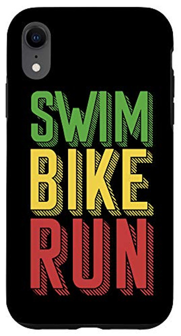 iPhone XR Swim Bike Run Triathlon Case iPhone XR Swim Bike Run Triathlon Case