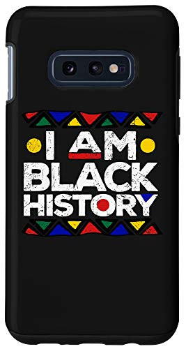 Galaxy S10e I Am Black History Month Africa Panthers Pride Gift Case