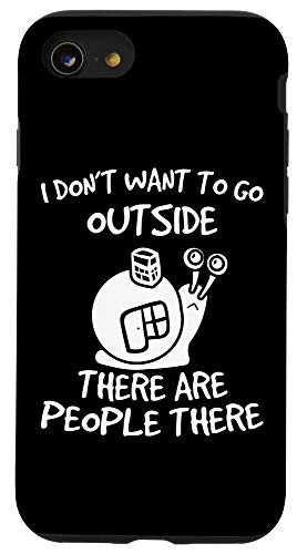 iPhone SE -2020- - 7 - 8 i dont want to go outside  there are people there Case
