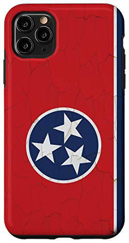 iPhone 11 Pro Max Tennessee Flag TN Grunge Wall Case