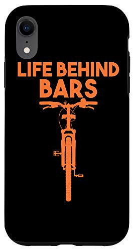 iPhone XR Funny Life Behind Bars - Cute Mountain Bike Gift Men Women Case