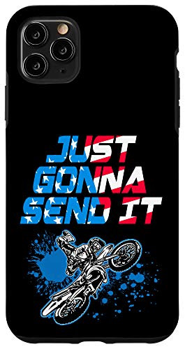 iPhone 11 Pro Max Just Gonna Send It - Motocross - Dirt Bike Case