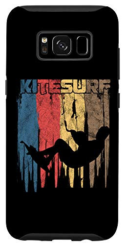Galaxy S8 Vintage Kitesurfer Kiteboard Kitesurfing Windsurfing Gift Case