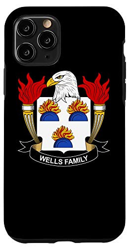 iPhone 11 Pro Wells Coat of Arms - Family Crest Case