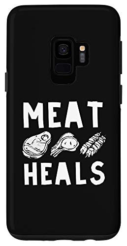 Galaxy S9 Meat Heals Steak Beef Ribeye Carnivore Low Carb Keto Diet Case