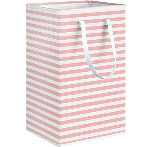 WISELIFE Laundry Hamper  75L Large Collapsible Tall Laundry Basket with Handles  Water Resistant Freestanding Clothes Hamper  Storage Basket  Storage