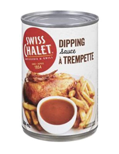 Swiss Chalet Rotisserie and Grill Dipping Sauce - Heat and Serve  284mL -Imported from Canada-  2 cans