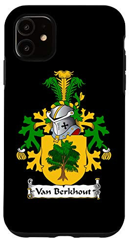 iPhone 11 Van Berkhout Coat of Arms - Family Crest Case