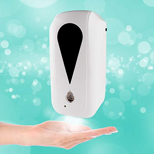 LUCKUP Smart Alcohol Spray Soap Dispenser Automatic Touchless Hand Sanitizer Dispenser Wall Mounted Auto-Induction Sensor Mode Touch Free Suitable for