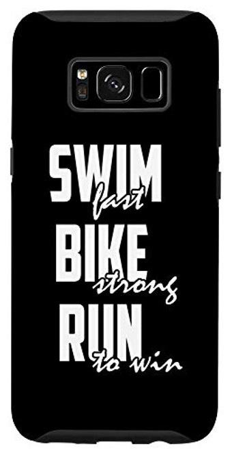 Galaxy S8 Triathlon - Swim Bike Run - Gift for athletes Case Galaxy S8 Triathlon - Swim Bike Run - Gift for athletes Case