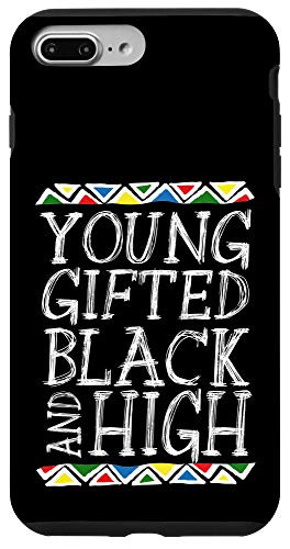 iPhone 7 Plus-8 Plus Young Gifted And Black High Cool Black History Month Gift Case