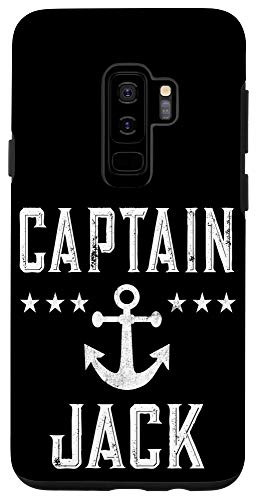 Galaxy S9- Vintage Captain Jack Cruise Boat or Water Boating Gift Case