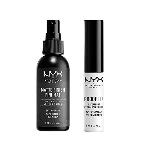 NYX PROFESSIONAL MAKEUP Makeup Setting Spray Matte Finish - Proof It Waterproof Eyeshadow Primer