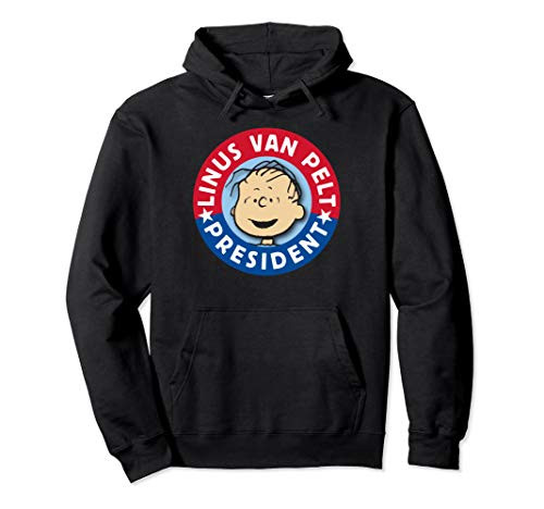 Peanuts Linus Van Pelt for President Pullover Hoodie