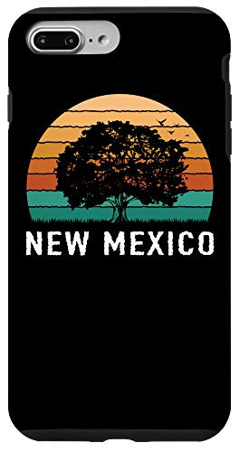 iPhone 7 Plus-8 Plus New Mexico Vintage Outdoors Tree Sunsent Souvenir Case