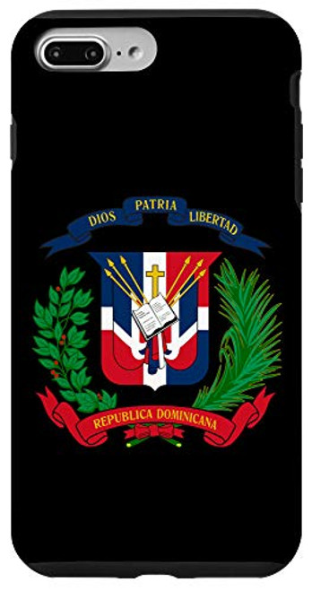 iPhone 7 Plus-8 Plus Coat of Arms Republica Dominicana Bandera Dominican Flag Case iPhone 7 Plus-8 Plus Coat of Arms Republica Dominicana Bandera Dominican Flag Case