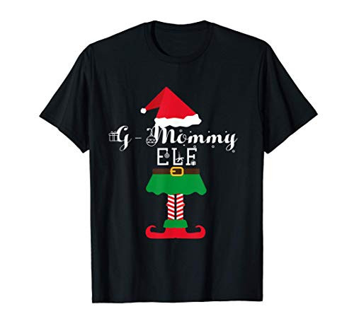 G-Mommy Elf Christmas Family Elves Matching Costume T-Shirt