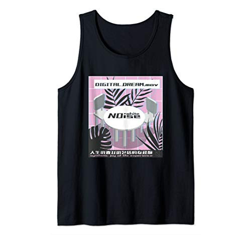 Digital Dream Synthwave Retrowave Aesthetic Vaporwave Tank Top