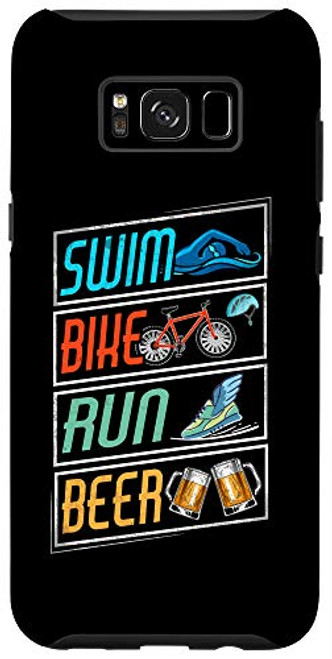 Galaxy S8- Swim Bike Run triathlete gifts triathlon gifts triathlon Case Galaxy S8- Swim Bike Run triathlete gifts triathlon gifts triathlon Case