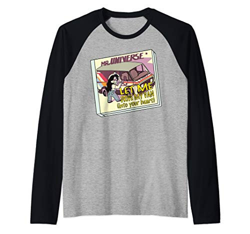 CN Steven Universe Mr- Universe Let Me Drive My Van Raglan Baseball Tee