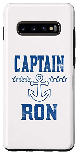 Galaxy S10- Boat Captain Ron Custom Family Cruise or Boat Lovers Gift Case