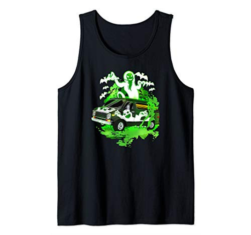 Ghost Van VANNIN Scary Halloween Vanner Vanning Tank Top